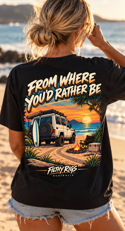 From Where You'd Rather Be Tee