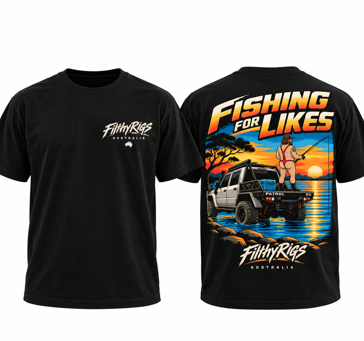 Fishing For Likes Tee